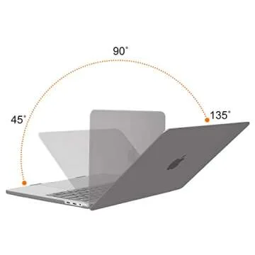 MOSISO Compatible with MacBook Pro 13 inch Case M2 2025, 2024, 2023, 2022-2016 A2338 M1 A2251 A2289 A2159 A1989 A1708 A1706, Plastic Hard Shell&Keyboard Cover&Screen Film&Storage Bag, Gray