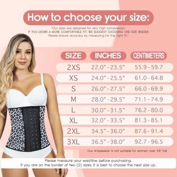 Lady Slim Colombian Waist Trainer Corset for Women