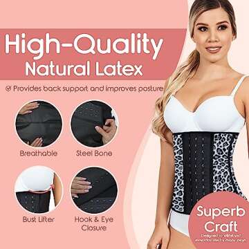 Lady Slim Colombian Waist Trainer Corset for Women