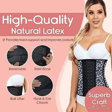Lady Slim Colombian Waist Trainer Corset for Women