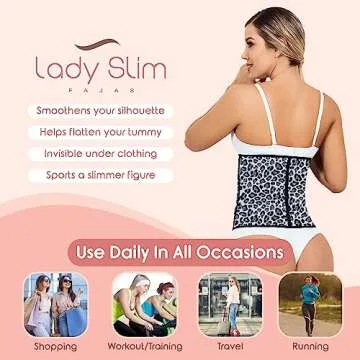 Lady Slim Colombian Waist Trainer Corset for Women