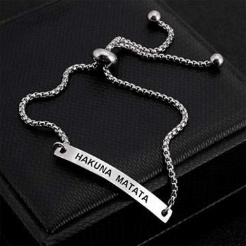 Hakuna Matata Macrame Bracelet Gift for Women