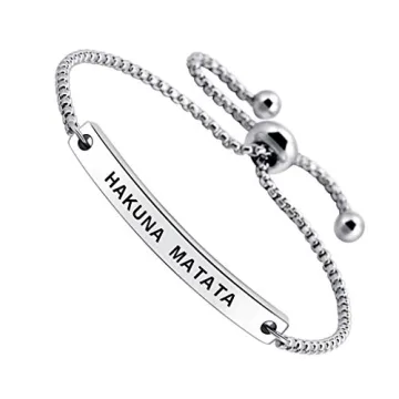 Hakuna Matata Macrame Bracelet Gift for Women