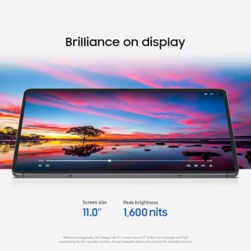 Samsung Galaxy Tab S11 256 GB WiFi Tablet with S Pen, 11" Dynamic AMOLED Display, IP68 Durability an...