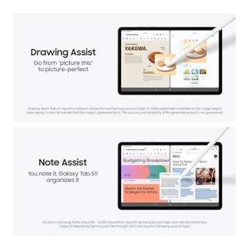 Samsung Galaxy Tab S11 - Slim, High Performance, 256GB WiFi Tablet