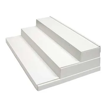 Dial Industries Adjustable 3 Tier Expandable Shelf Spice and Seasoning Jars Kitchen Countertop and Cabinet Rack Organizer