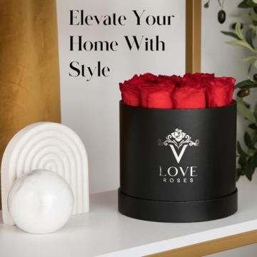 VLove Forever Roses | Luxury Preserved Flowers Gift Box