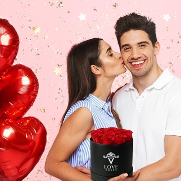 VLove Forever Roses | Luxury Preserved Flowers Gift Box