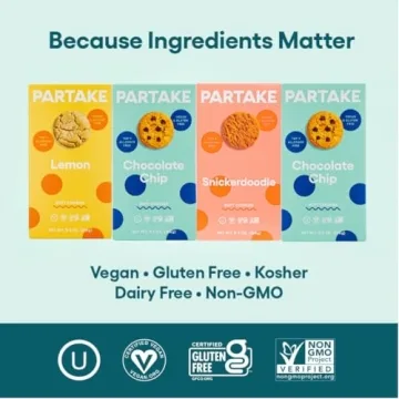 Delicious Vegan Gluten Free Cookies Variety Pack - Partake Foods
