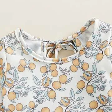 Cute Toddler Baby Girl Floral One Piece Swimsuit