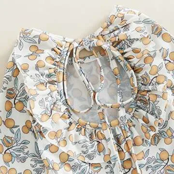 Cute Toddler Baby Girl Floral One Piece Swimsuit