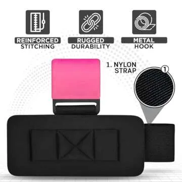 WYOX Weight Lifting Hooks - Comfortable & Supportive Gym Straps
