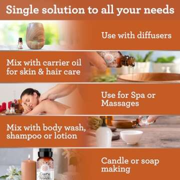 GuruNanda Frankincense Essential Oil (2x0.5 Fl oz), 100% Pure, Natural, Undiluted Aromatherapy Oil for Diffusers, Supports Join Health & Radiant Skin