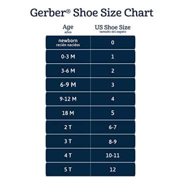 Gerber Kids Sneakers for Infants and Toddlers - Stylish Comfort