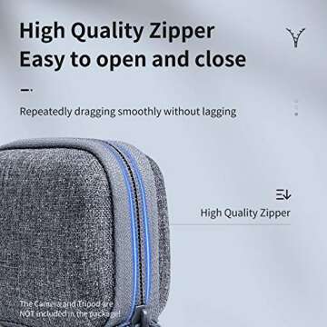 TELESIN Small Carry Case for GoPro Hero 13 12 11 10 9