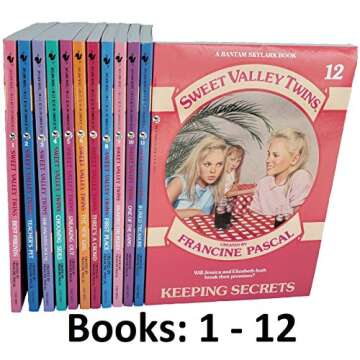 Sweet Valley Twins, Set, Collection, Volume 1-12. Best Friends, Teacher's Pet, the Haunted House, Choosing Sides, Sneaking Out, the New Girl, Three's a Crowd, First Place, Against the Rules, One of the Gang, Buried Treasure, Keeping Secrets
