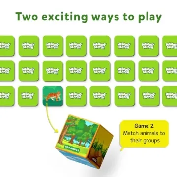 Skillmatics Memory Match Game for Kids Ages 3-7