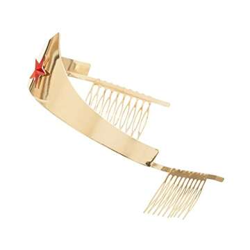 DC Comics Wonder Woman Golden Tiara with Red Gem Star