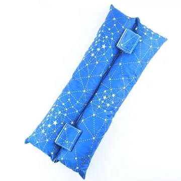 rainbowstar Seatbelt Pillows for Post-Surgery Comfort Mastectomy Breast Cancer Port Pacemaker Heart Surgery C-Section Recovery Support Cushion Pad Patient Care Car Travel Pillow (Cobalt Blue)