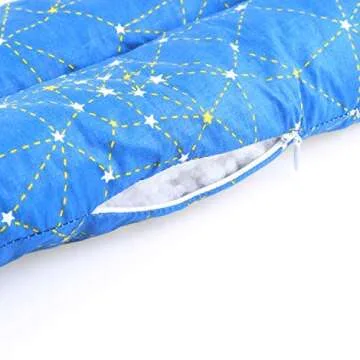 rainbowstar Seatbelt Pillows for Post-Surgery Comfort Mastectomy Breast Cancer Port Pacemaker Heart Surgery C-Section Recovery Support Cushion Pad Patient Care Car Travel Pillow (Cobalt Blue)