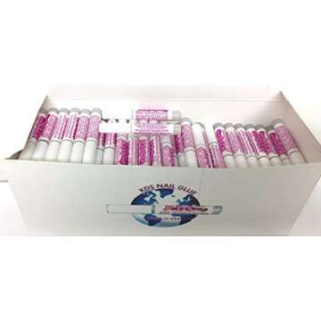 100 pcs KDS Nail Tip Glue - Adhesive Super Bond For Acrylic Nails Tips