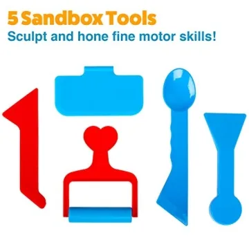 23 Piece USA Toyz Sand Molds Set for Kids Creative Play
