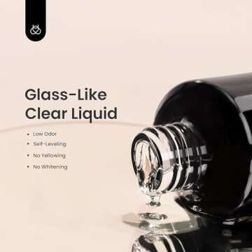 Beetles Gel Polish 2Pcs 15ml No Wipe Top Coat High Gloss Shiny Long-Lasting Clear Gel Top Coat, Soak Off Nail Lamp Nail Gel, Home DIY Professional Manicure and Nail Salon