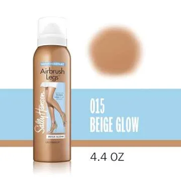 Sally Hansen Airbrush Legs®, Leg Makeup, Beige, Easy Application, Flawless Looking Legs, Water Resistant, Transfer Proof Lotion