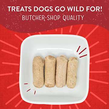 Stella & Chewy’s Freeze-Dried Raw Wild Weenies Dog Treats – All-Natural, Protein Rich, Grain Fre...