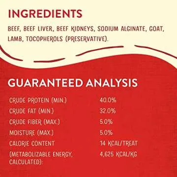 Stella & Chewy’s Freeze-Dried Raw Wild Weenies Dog Treats – All-Natural, Protein Rich, Grain Free Dog & Puppy Treat – Great for Training & Rewarding – Red Meat Recipe – 3.25 oz Bag