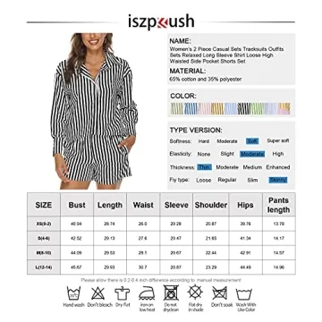 ISZPLUSH Women’s 2 Piece Casual Sets for All Occasions