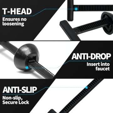 Reliable Heavy-Duty Nylon Cable Ties & Flush Cutter Set