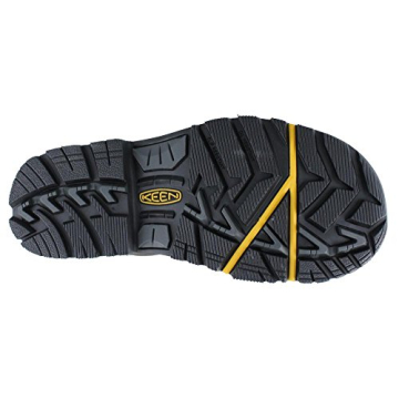 KEEN Men's Milwaukee 6" Steel Toe Work Boot - Slate Black