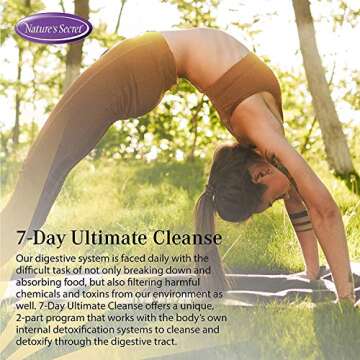 Nature's Secret 7 Day Ultimate Cleanse for Healthy Digestion