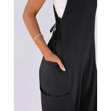 Stylish ANRABESS Sleeveless Jumpsuit for Summer Elegance