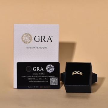 Elegant LAVALE Moissanite Rings for Women in Sterling Silver