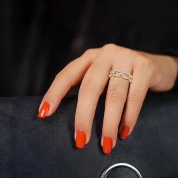 Elegant LAVALE Moissanite Rings for Women in Sterling Silver