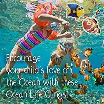 Ocean Sea Animal Gel Clings for Engaging Kids Fun