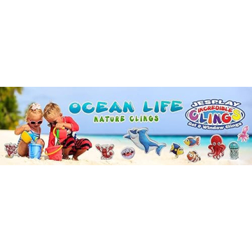 Ocean Sea Animal Gel Clings for Engaging Kids Fun