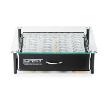 Bartesian Cocktail Capsule Storage Drawer Organizer - Stylish Mixology Cocktails Drink Mixer Holder ...