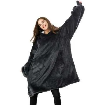 Venustas Warm Oversized Sherpa Blanket Hoodie