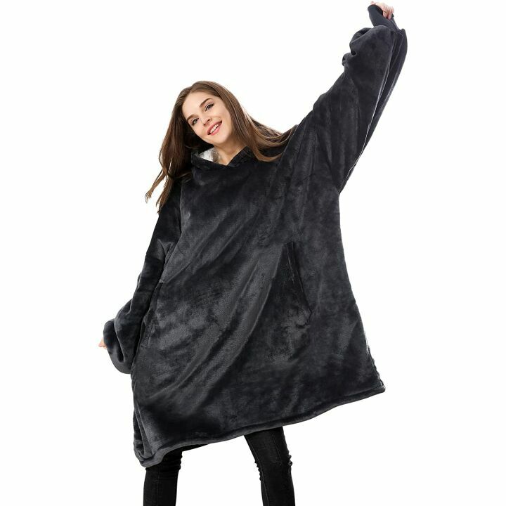 Venustas Warm Oversized Sherpa Blanket Hoodie