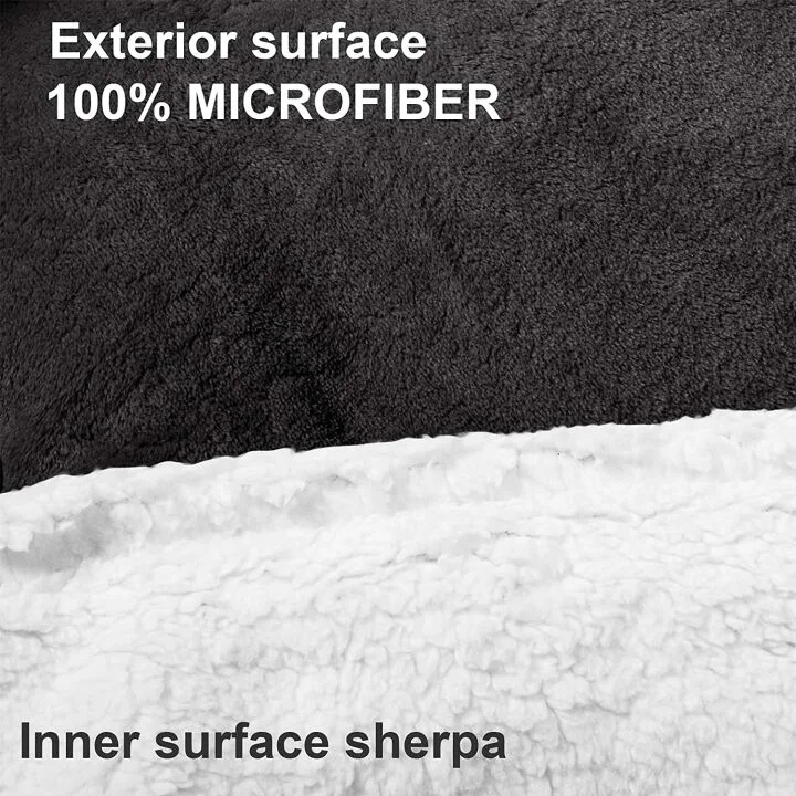 Venustas Warm Oversized Sherpa Blanket Hoodie