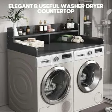 BigPonPon Washer and Dryer Countertop Space Saver