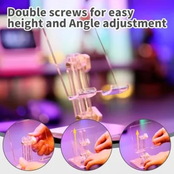 TAELXIID Adjustable Phone & Tablet Stand for Desk