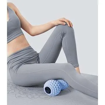 KITWILD Peanut Massage Ball, Double Lacrosse Massage Roller Ball for Deep Tissue Muscle Massage, Physical Therapy, Myofascial Release, Muscle Knots, and Yoga Therapy