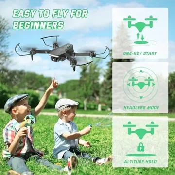 Kids Mini Drone with 1080P Camera - Fun & Easy Flying