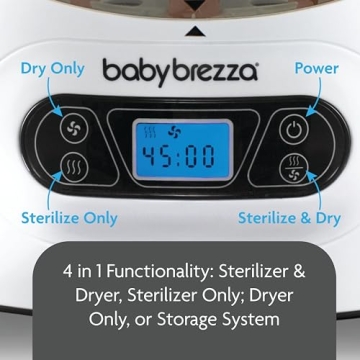Baby Brezza Universal Sterilizer Dryer for Bottles Pacifiers