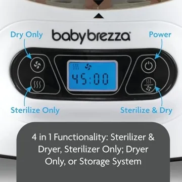 Baby Brezza Universal Sterilizer Dryer for Bottles Pacifiers