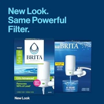 Brita Faucet Mount Water Filter - Clean & Pure Tap Water